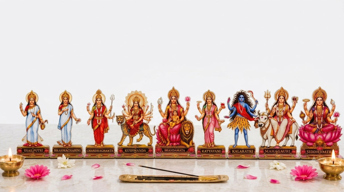 Navadurga Cutouts Set of 9