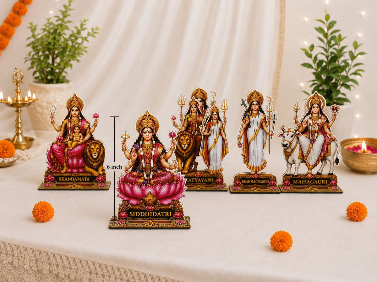 Navadurga Cutouts Set of 9