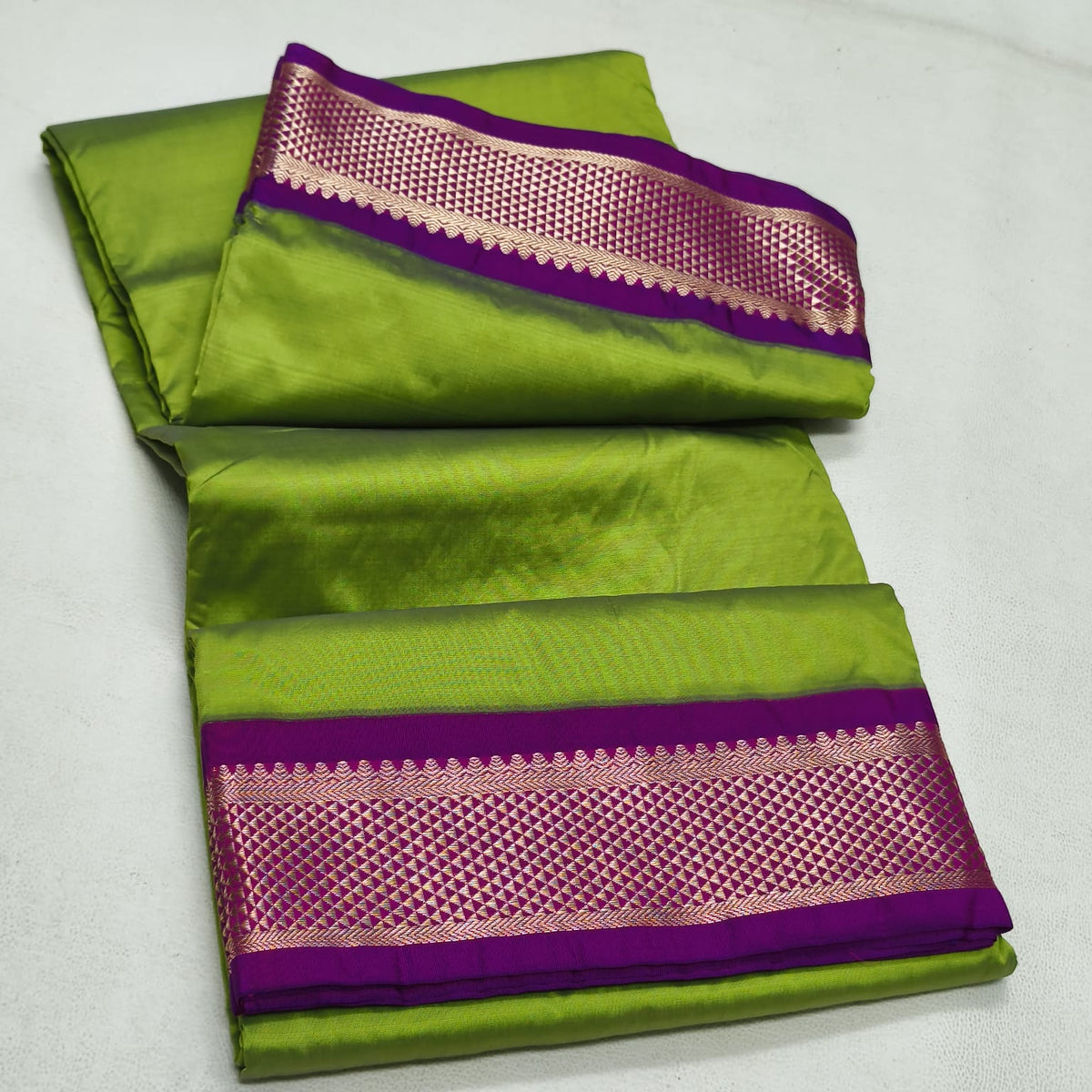 Madisar 9 yards Semi Silk Sarees