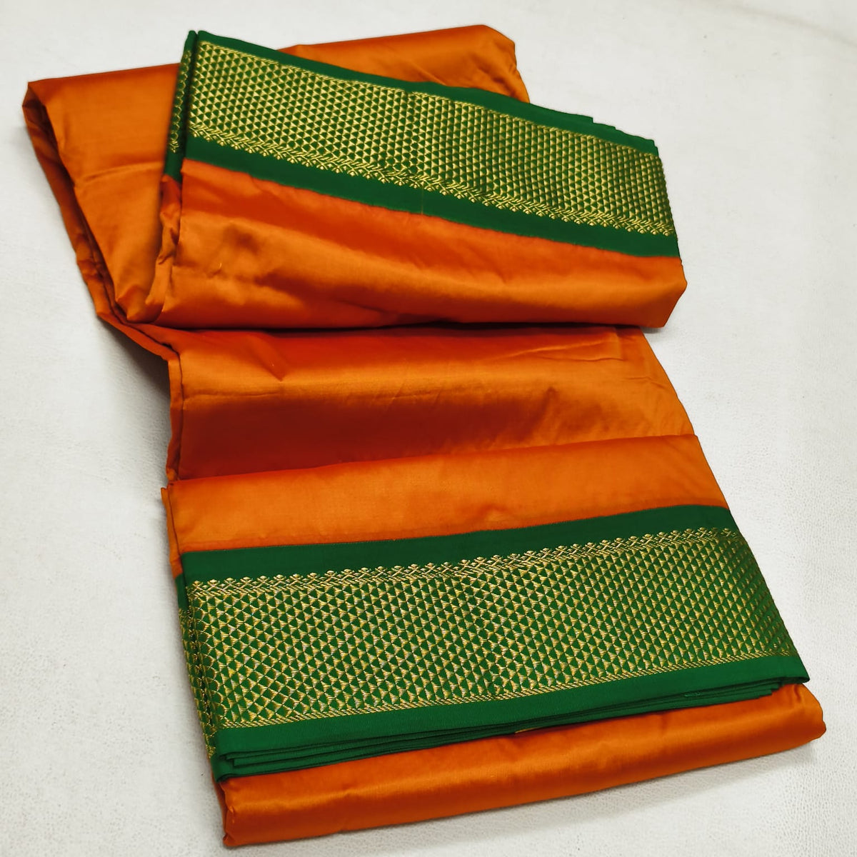 Madisar 9 yards Semi Silk Sarees