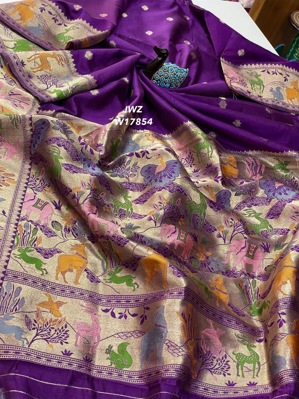 Chinon Silk Saree