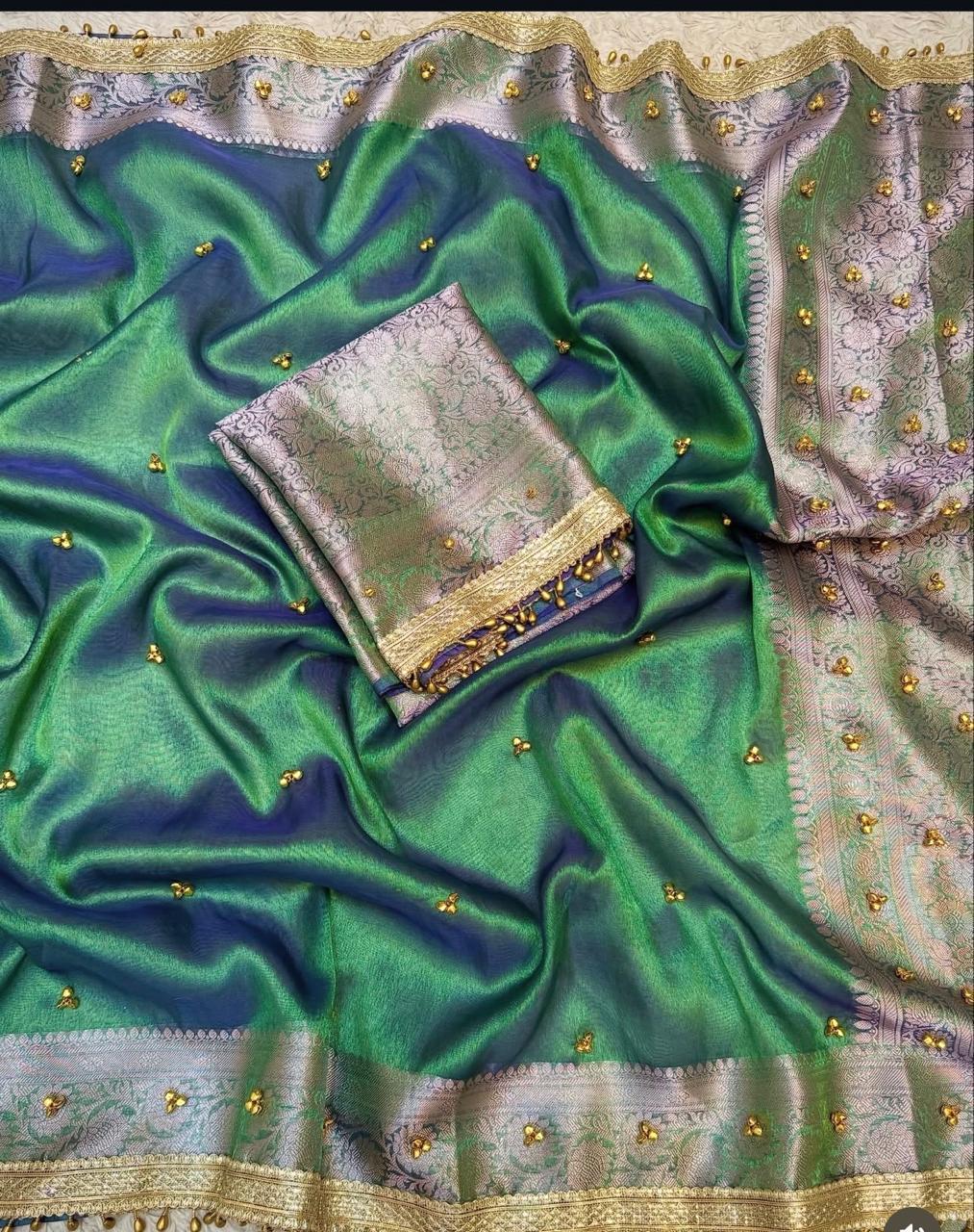 Banarasi Fancy Tissue saree