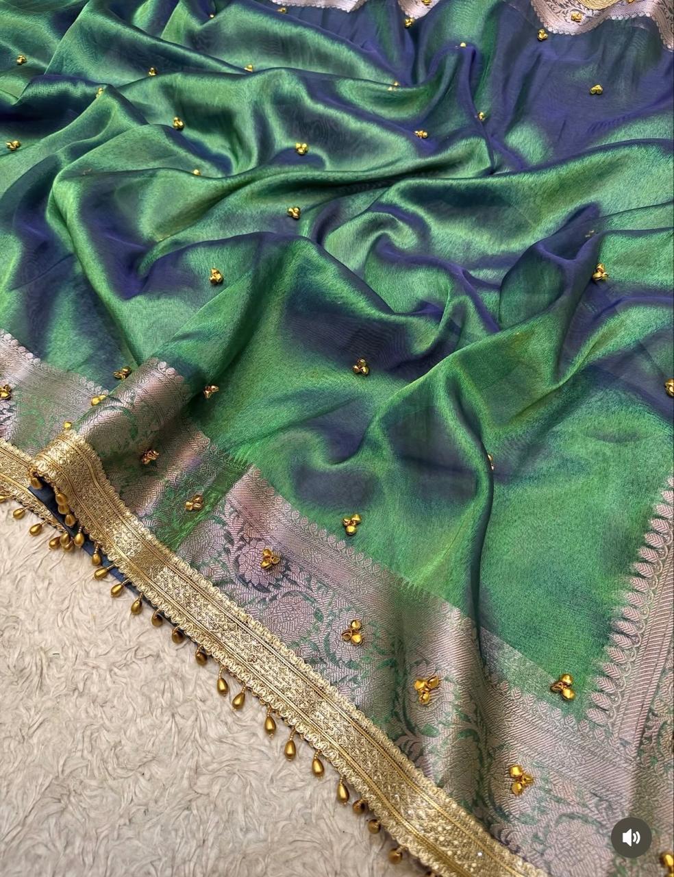 Banarasi Fancy Tissue saree