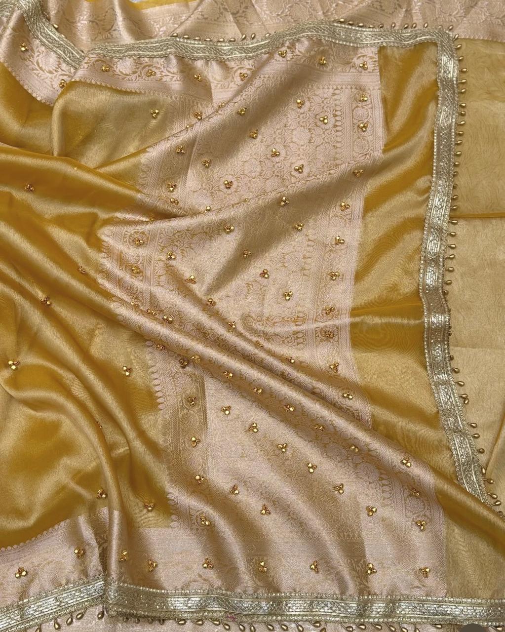 Banarasi Fancy Tissue saree