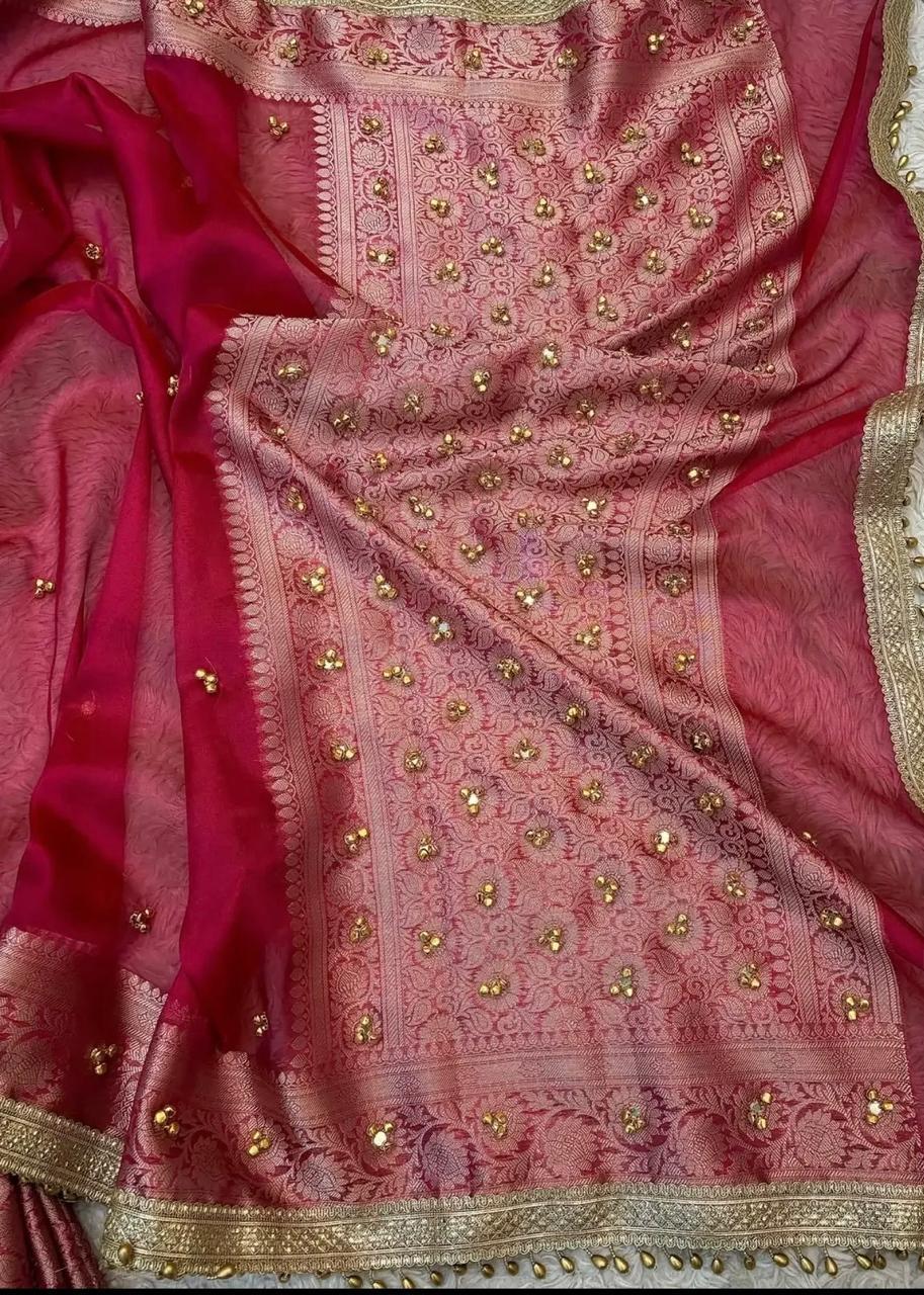 Banarasi Fancy Tissue saree