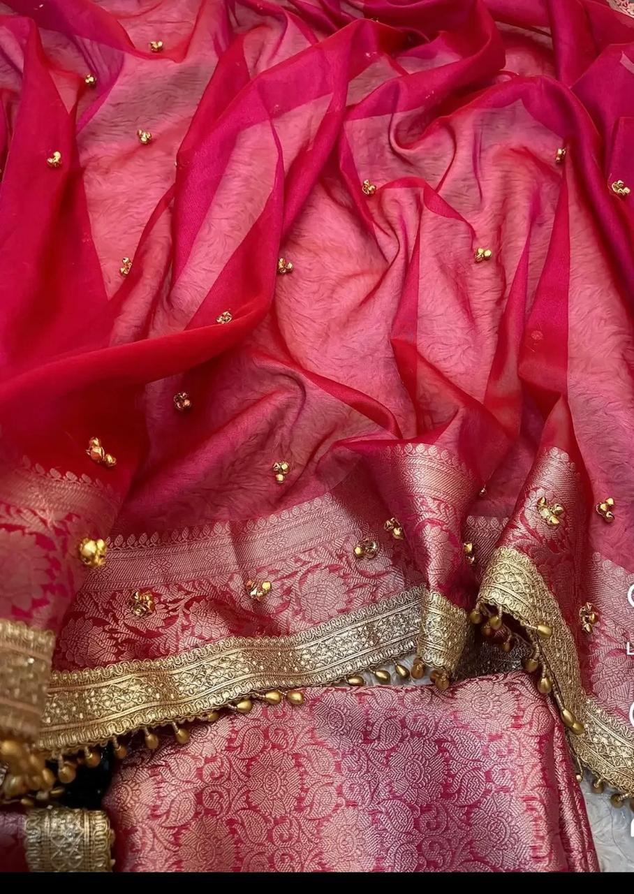 Banarasi Fancy Tissue saree