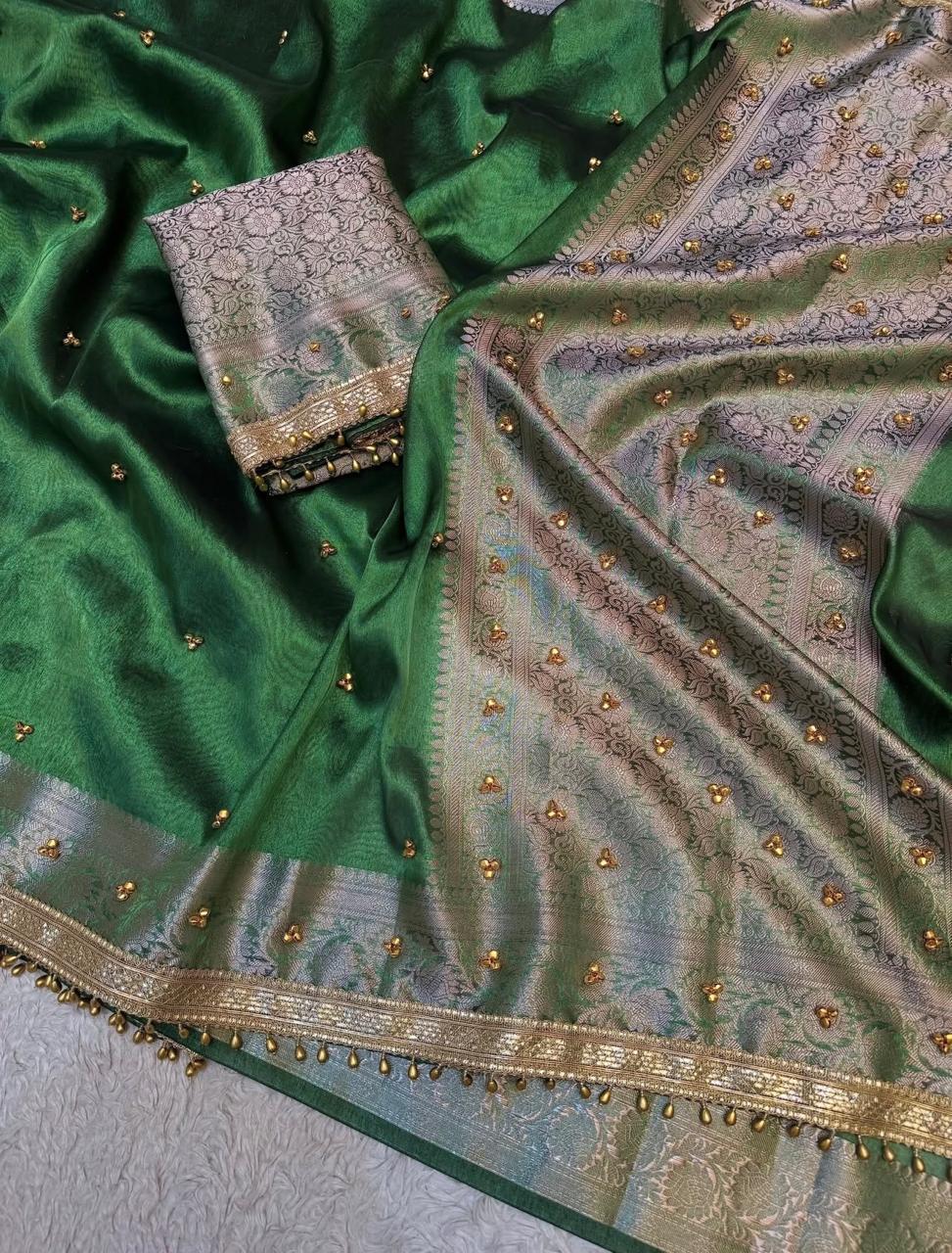 Banarasi Fancy Tissue saree