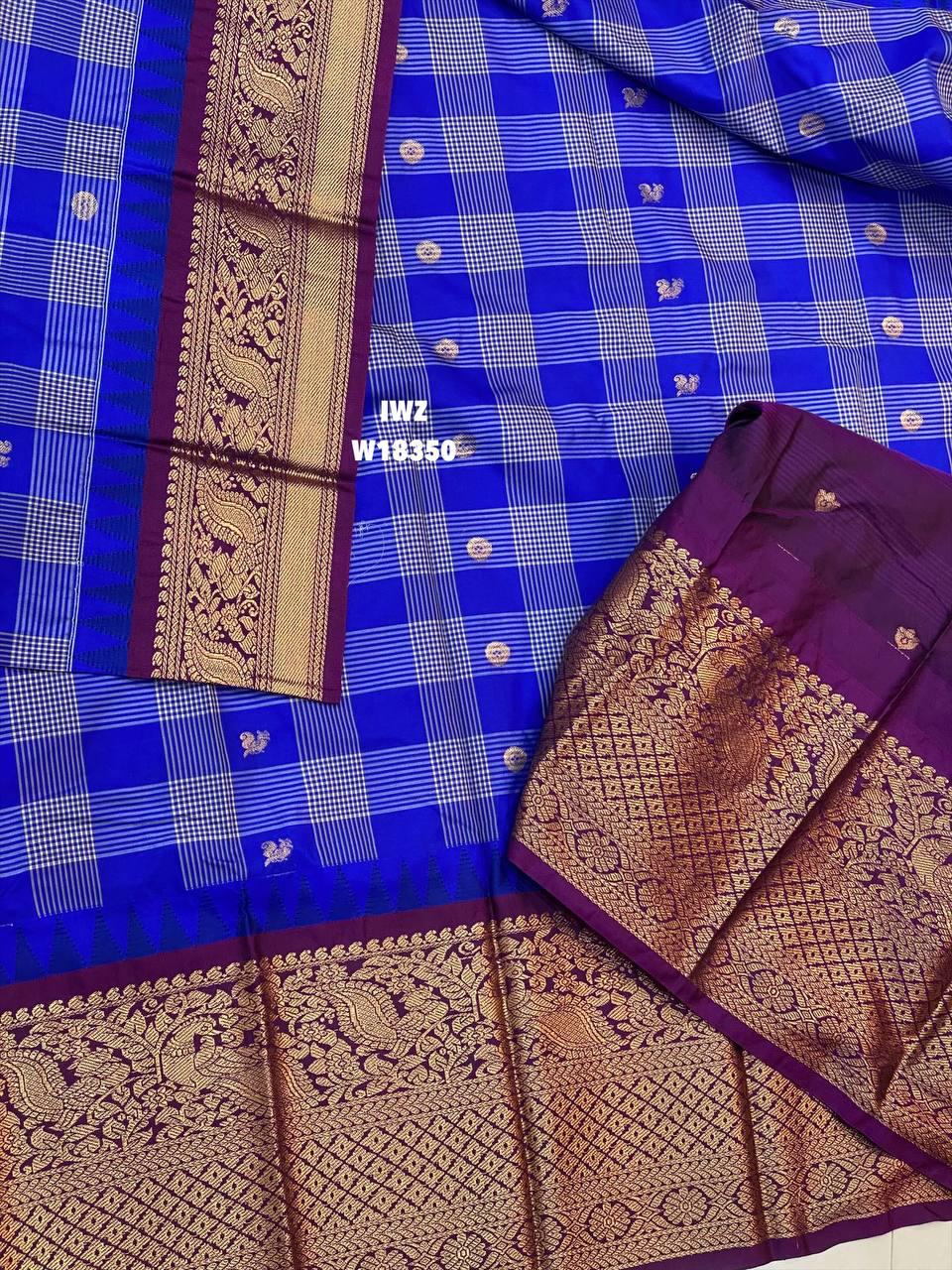 Sarvalakshana Pattu Semi Silk Sarees