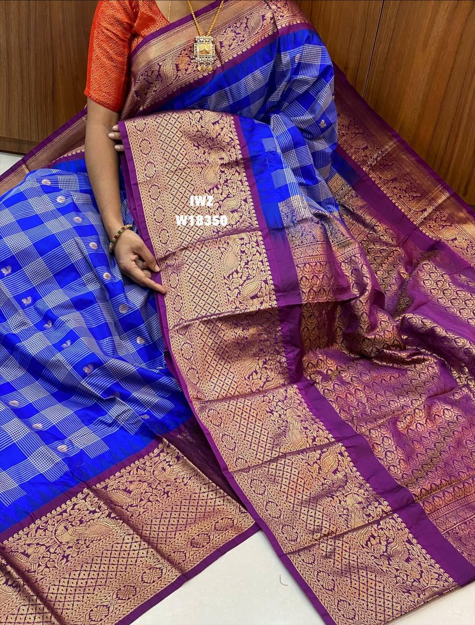 Sarvalakshana Pattu Semi Silk Sarees