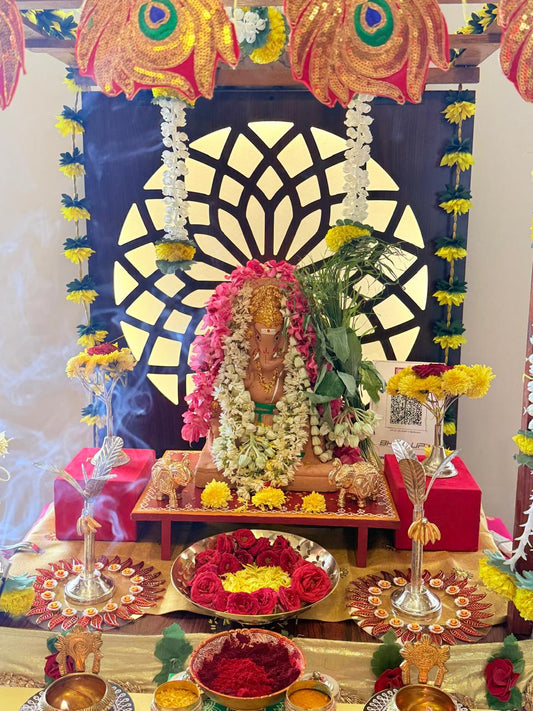 Foldable Pooja Mandapam Wooden