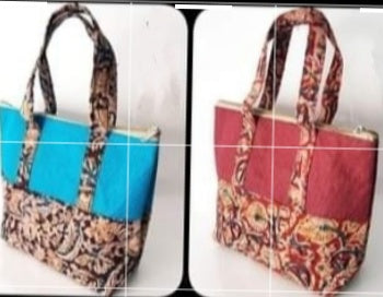 Jute Kalamkari Handbags