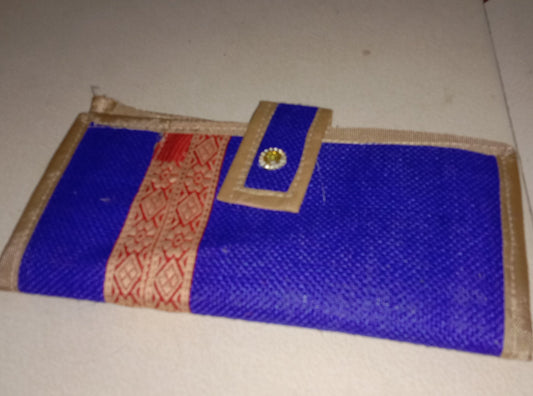 Jute Passport Pouch