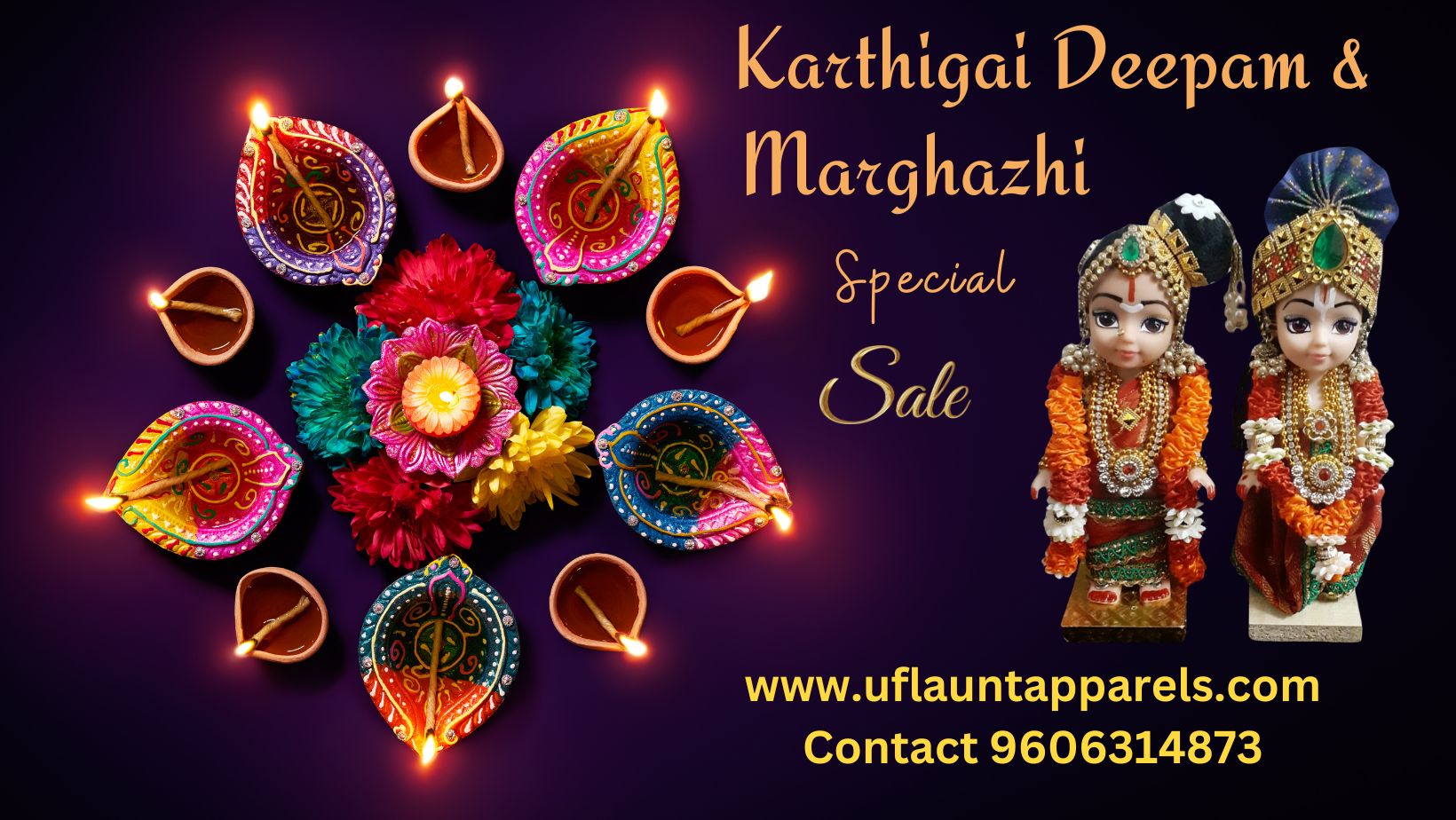 UFlaunt Karthigai Deepam & Margazhi Special Sale of Decors & Gifts