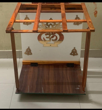 Foldable Pooja Mandapam Wooden