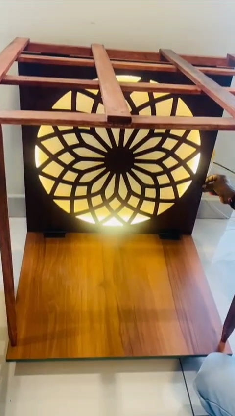 Foldable Pooja Mandapam Wooden