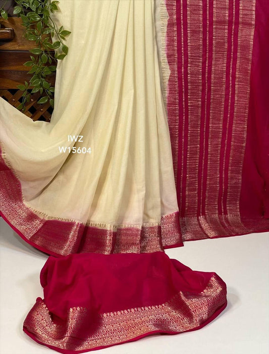 Semi Mysore Silk Sarees