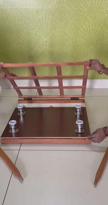 Foldable Pooja Mandapam Wooden