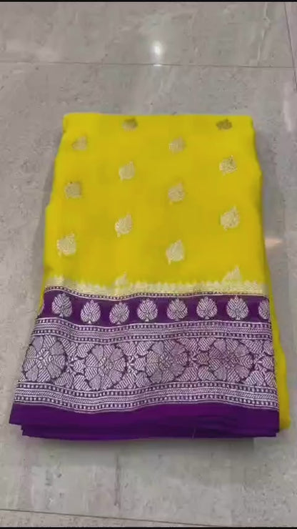 Banarasi Georgette Saree