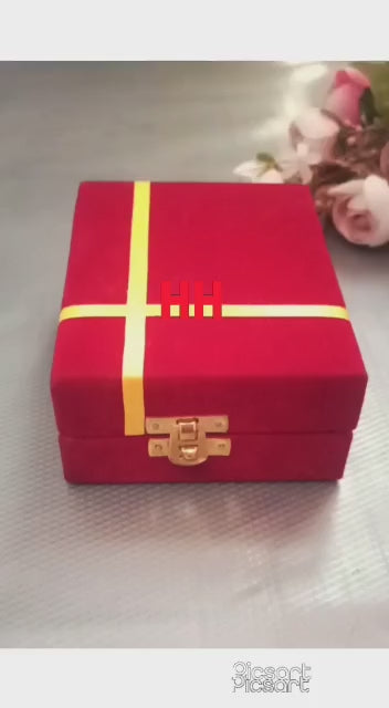 Brass Diya in Velvette Gift Pack
