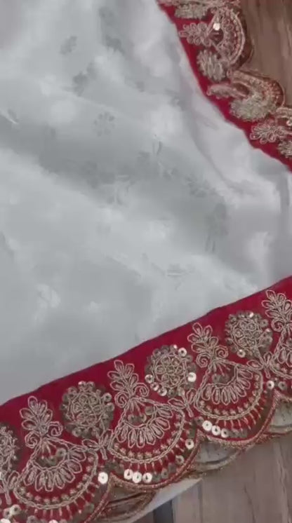 Durga Puja Special Georgette Sarees