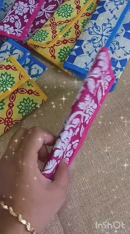 Jute Ladies Purse set of 10