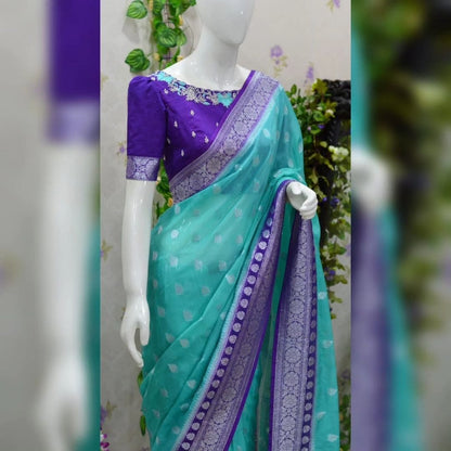 Banarasi Georgette Saree
