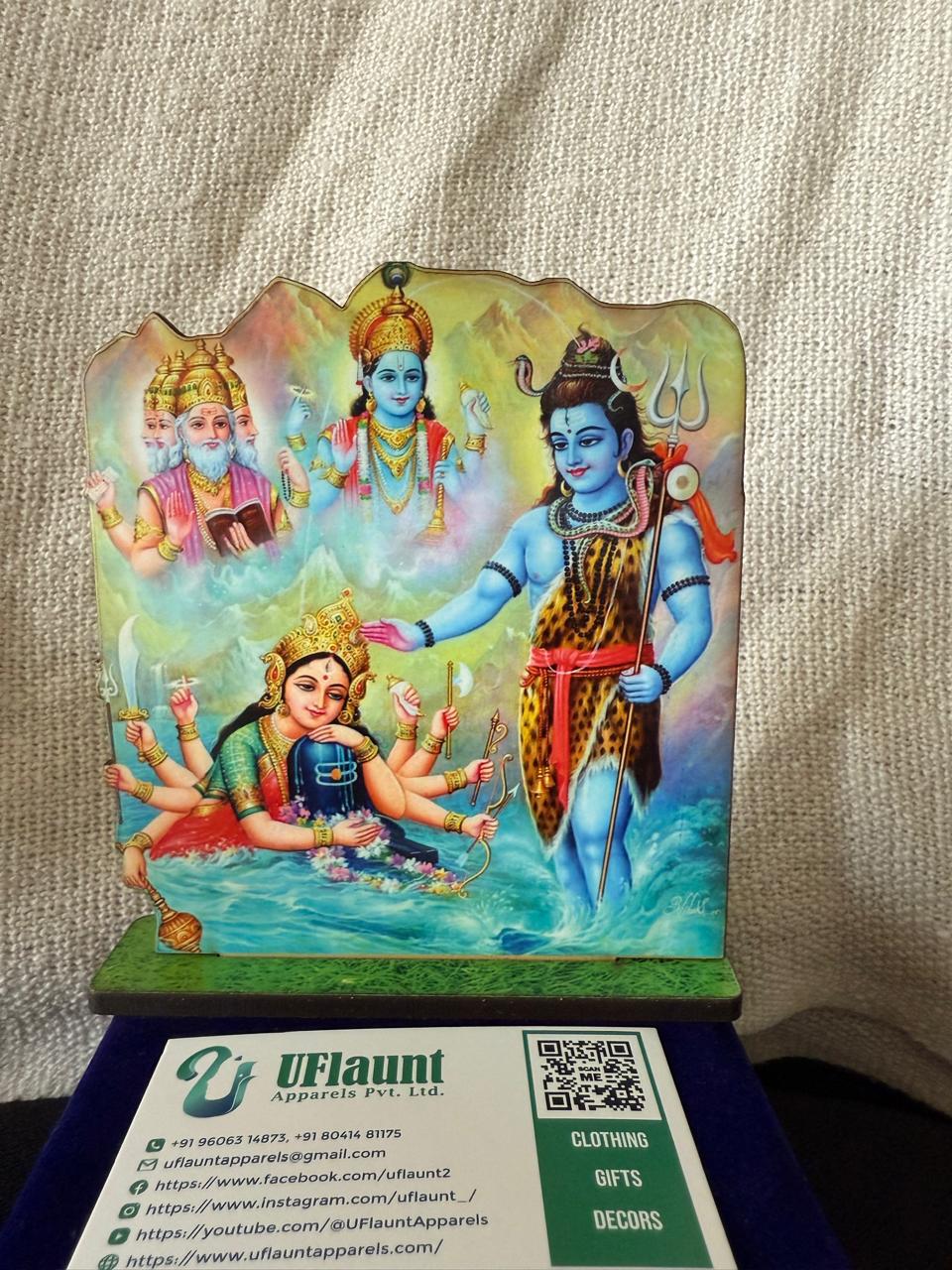 Shiva Puranam Cutouts Set of 18