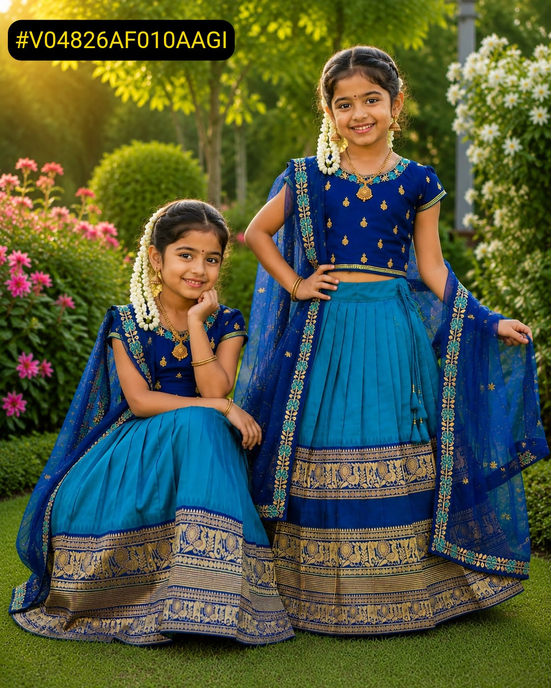 Kids Traditional Readymade Lehanghas