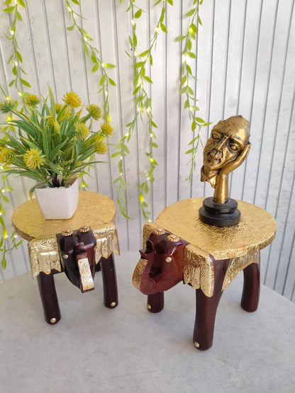 Elephant stools in Pair