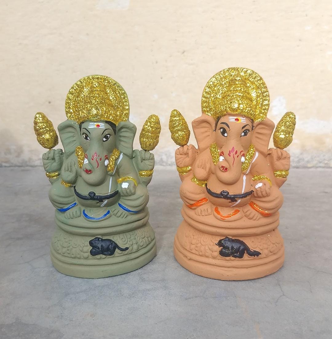 Seed ganesha eco friendly idols