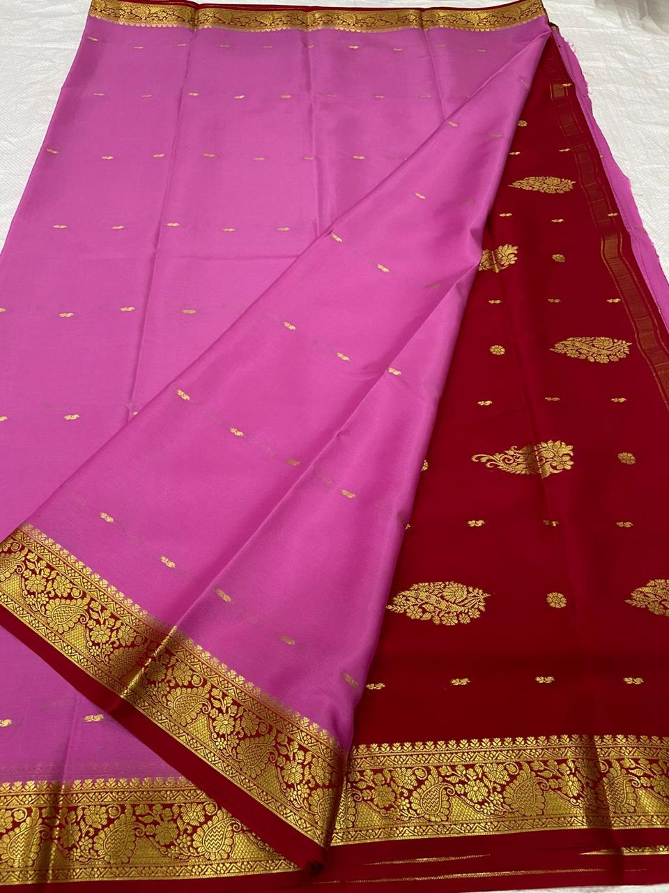 Mysore Silk  Sarees 70gsm