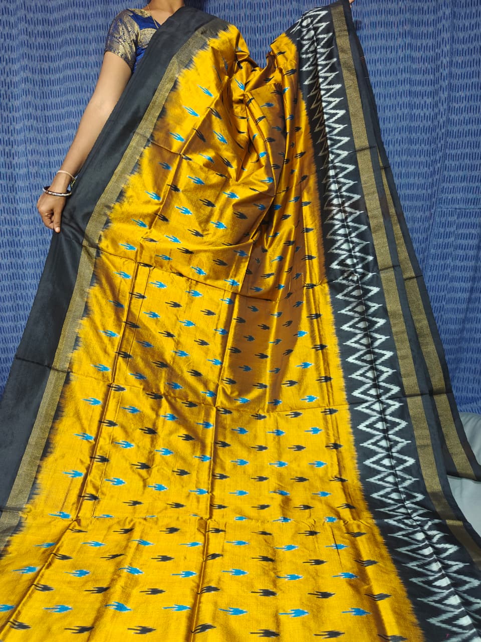 Ikkat Silk Sarees