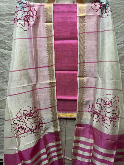 Mangalagiri Handloom Dress Materials
