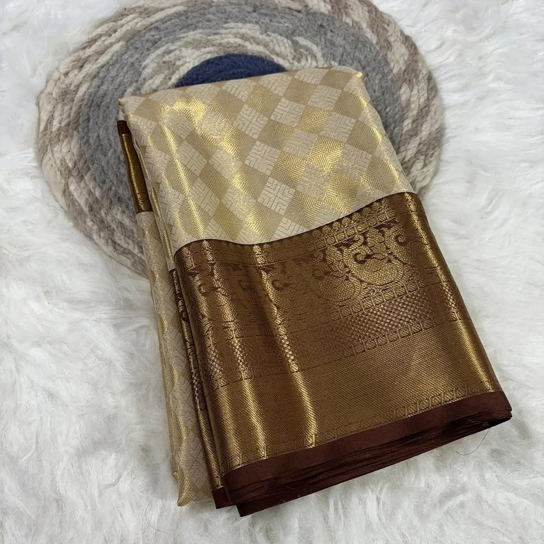 Banarasi Kanjivaram Zari Tanchui Saree