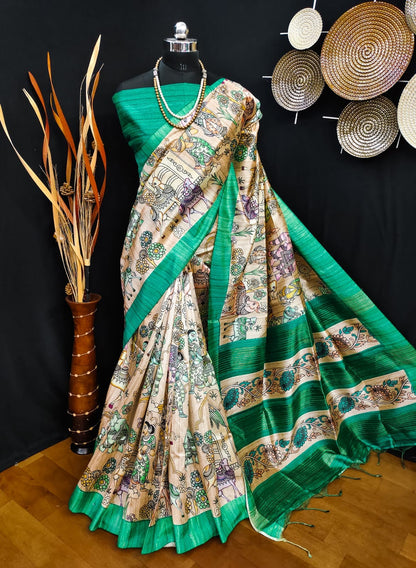 Tussar Saree