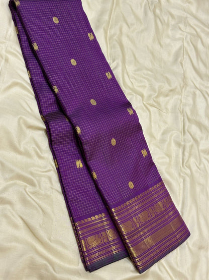 Kanchi Pure Silk Saree 2g Jari