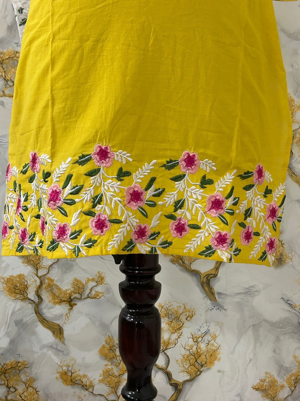 Cotton Slub Kurti Pant