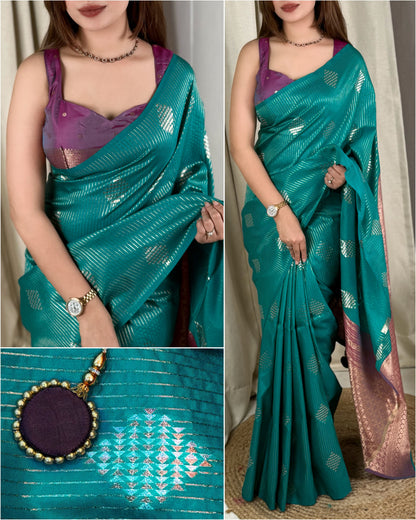 Madhuram Semi Silk Sarees