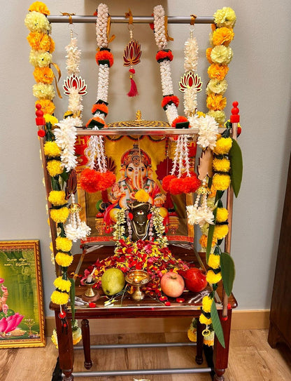Foldable Pooja Mandapam Mild Steel