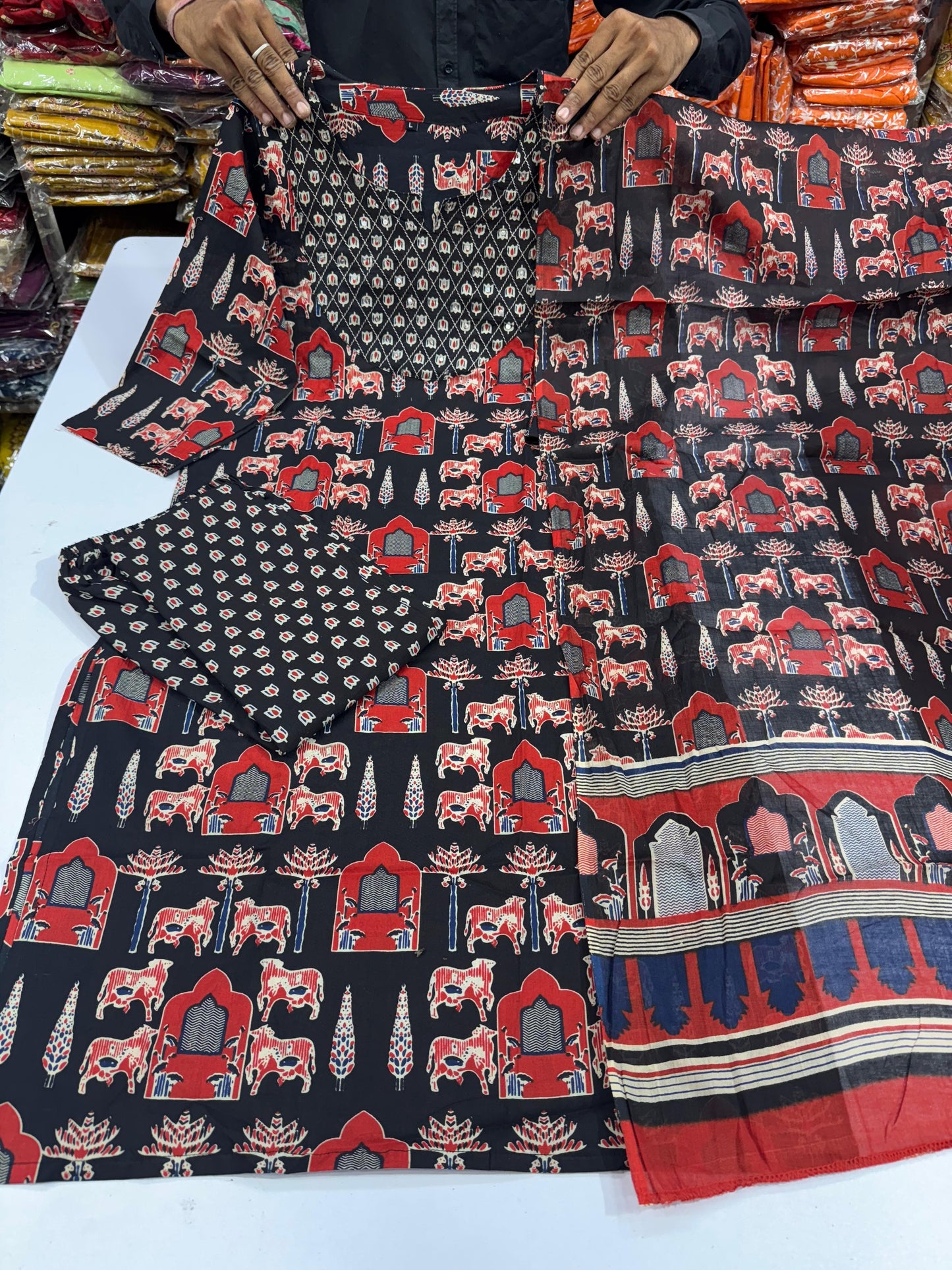 Cotton Readymade Salwar Sets