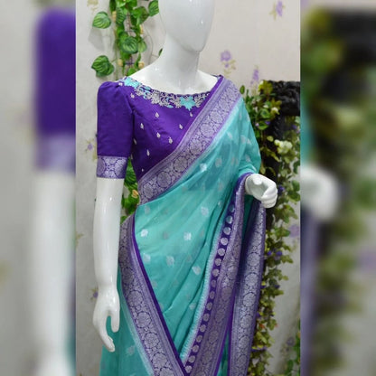 Banarasi Georgette Saree