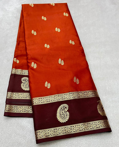 Semi Mysore Silk Sarees