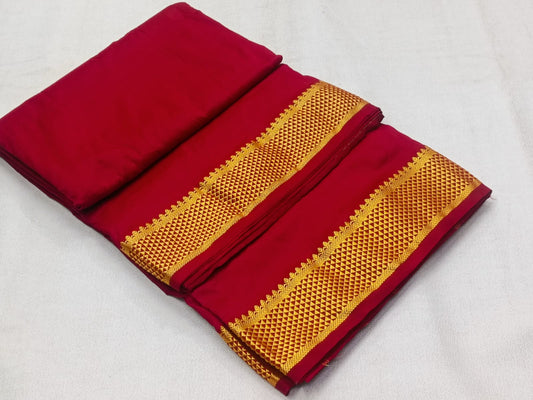 Madisar 9 yards Semi Silk Sarees