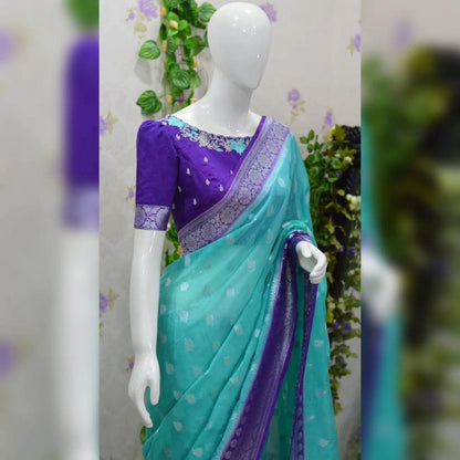 Banarasi Georgette Saree