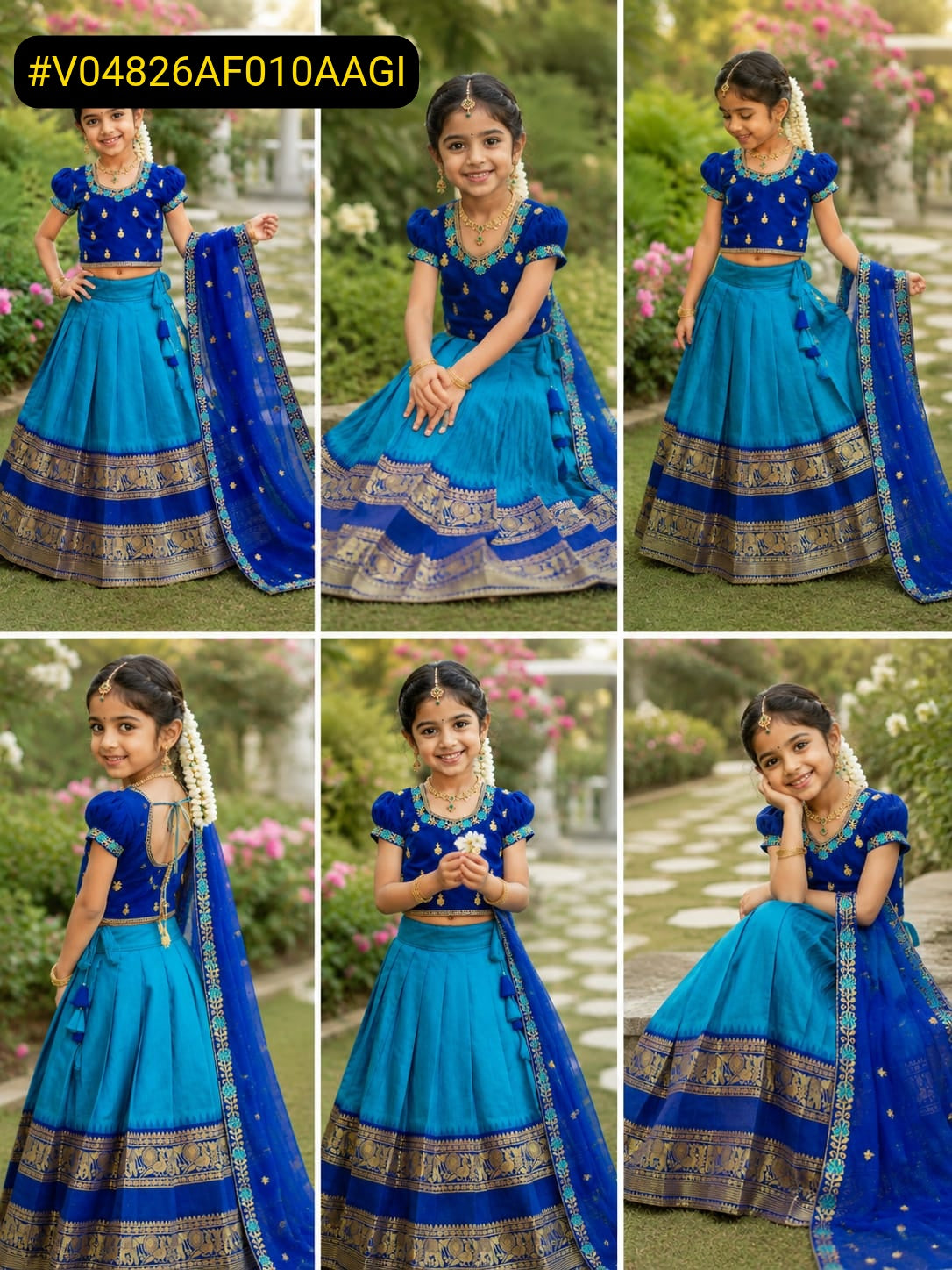 Kids Traditional Readymade Lehanghas