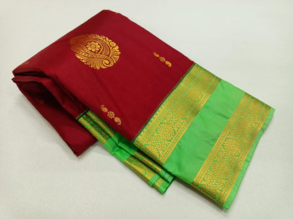 Sarvalakshana Pattu Semi Silk Sarees