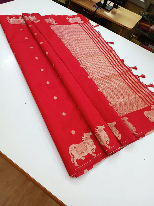 Soft Raw Silk Sarees