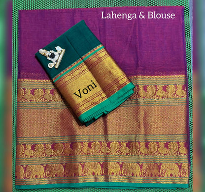 Narayanpet Half Saree Unstitched