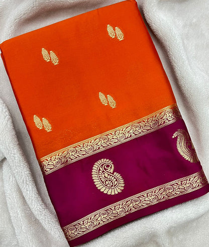 Semi Mysore Silk Sarees