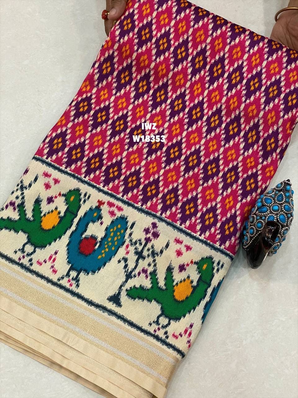 Patola soft silk saree